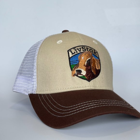 LIVSTAK TRUCKER HAT, BULL DESIGN, ADJUSTABLE SNAPBACK, FASHION CAP, T1LVK04 - Picture 8 of 8